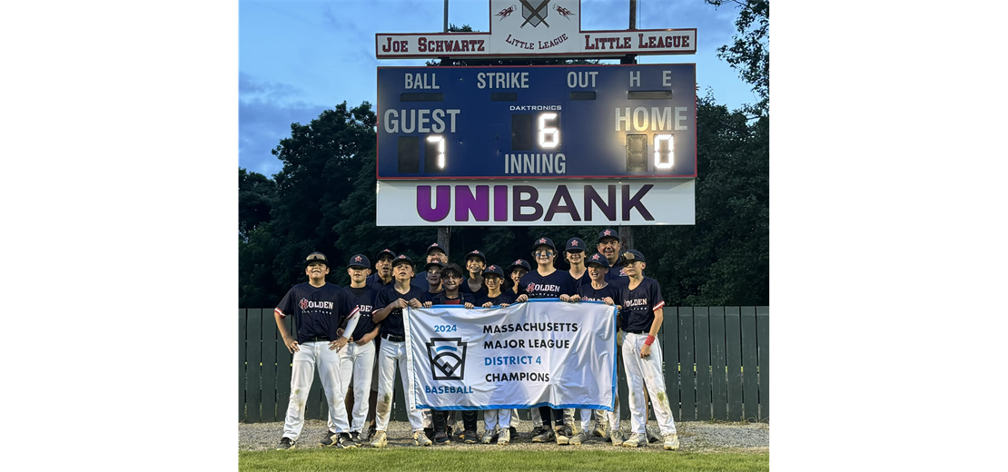 Congrats to the 12YO team on winning the District 4 title!